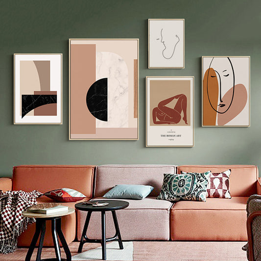 Abstract Scandinavia Marble Wall Art - Little Eudora