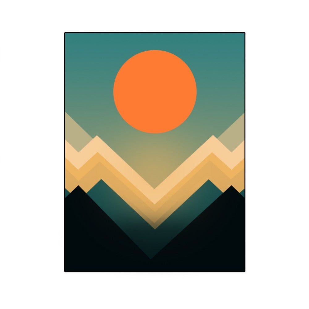 Sun Mountain abstract - Little Eudora