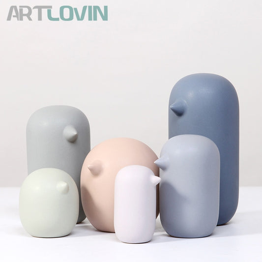 Nordic Modern Abstract Bird Figurines - Little Eudora