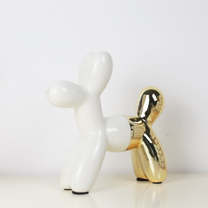 Nordic Ceramic Animal Balloon Dog Figurines - Little Eudora