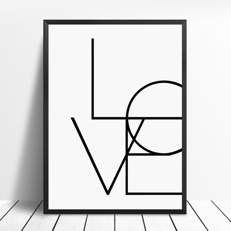 Pineapple LOVE Quotes Wall Art - Little Eudora
