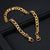 CACANA Stainless Steel Chain Bracelets For Man Women Gold Silver Color For Pendant Flat Donot Fade Jewelry N1806