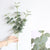 Artificial Leaves Branch Retro Green Silk Eucalyptus Leaf for Home Decor Wedding Plants Faux Fabric Foliage Room Decoration 68CM