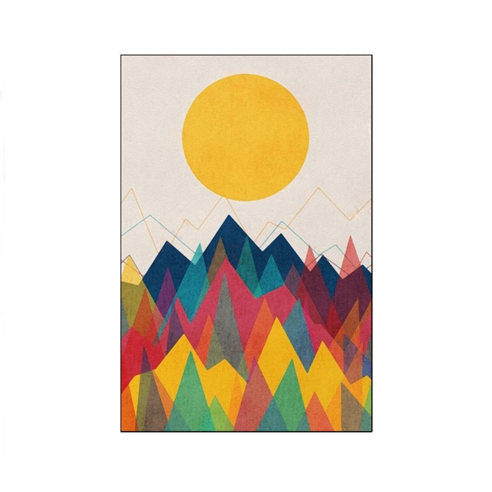 Sun Mountain abstract - Little Eudora