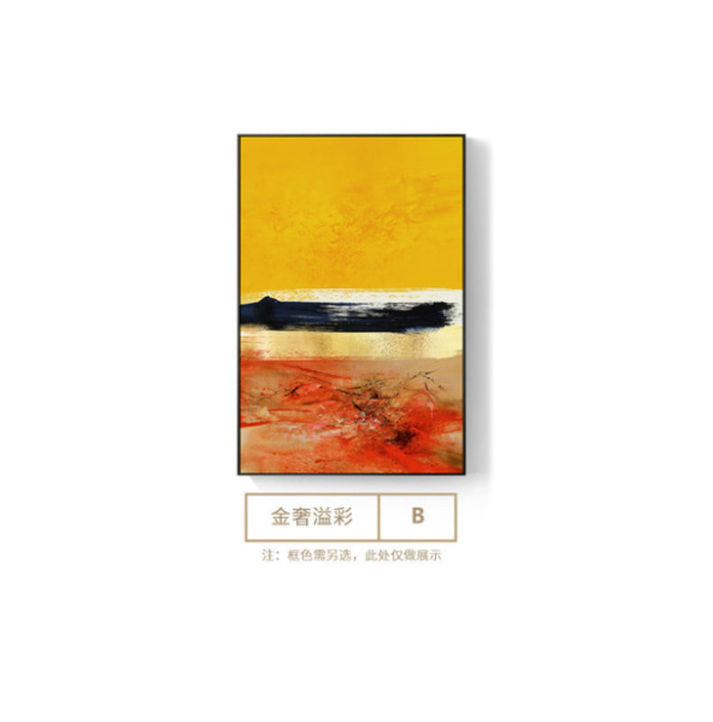 Abstract Bright Colour Blocks Wall Art - Little Eudora