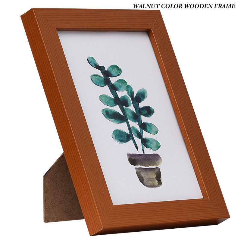 Black White Wood Color Picture Photo Frame - Little Eudora