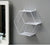 Nordic Style Metal Decorative Shelf round Hexagon - Little Eudora