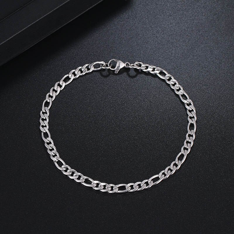 Stainless Steel Chain Bracelets Unisex