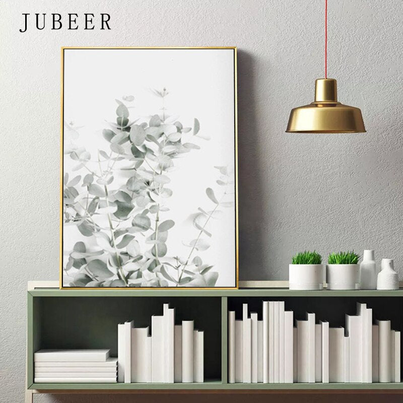 Lavender Eucalyptus Posters Botanical Wall Art - Little Eudora