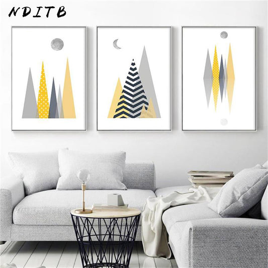 Geometric Minimalist Wall Art - Little Eudora