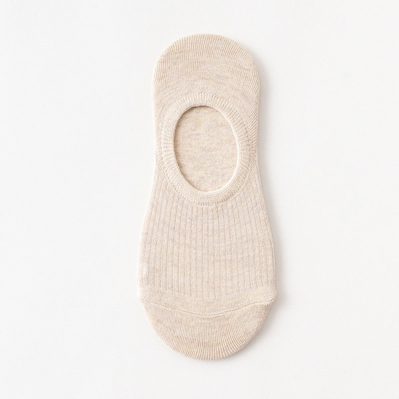 Japanese solid color Socks - 5 Pairs - Little Eudora
