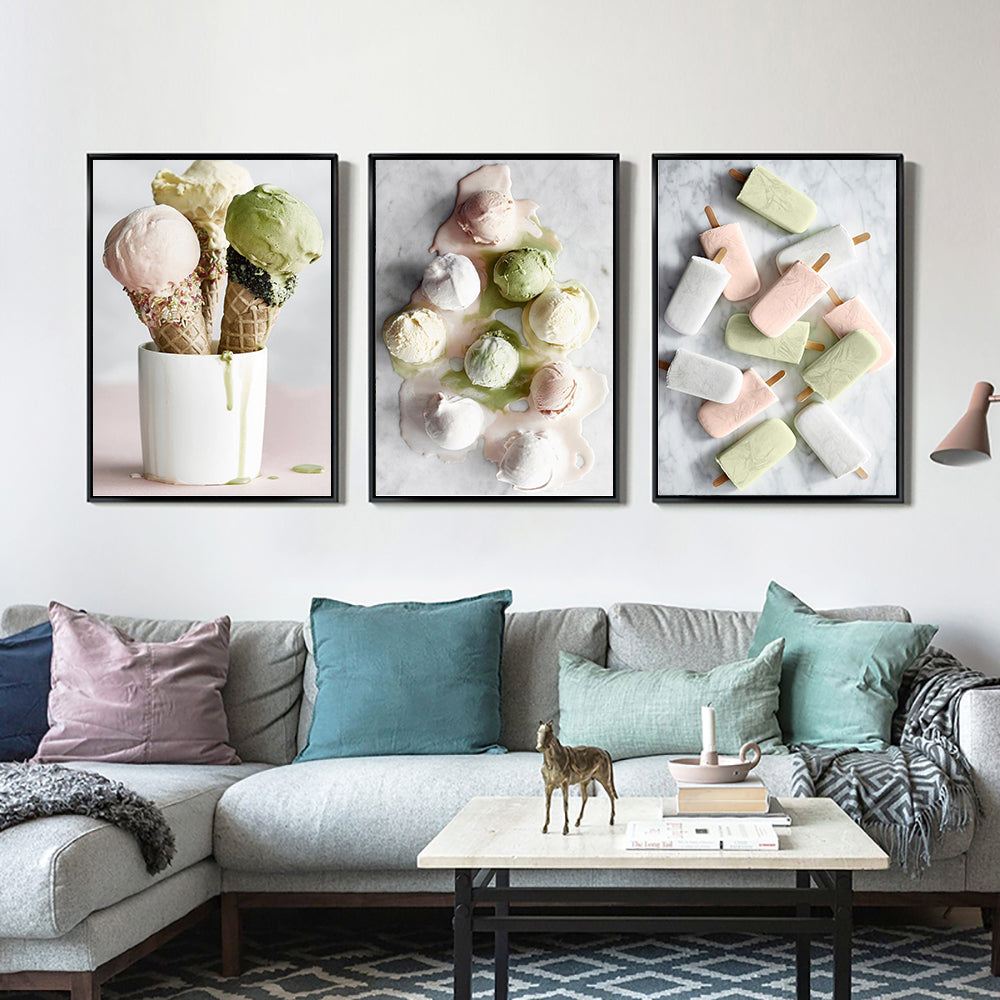 Ice Cream Wall Art - Little Eudora