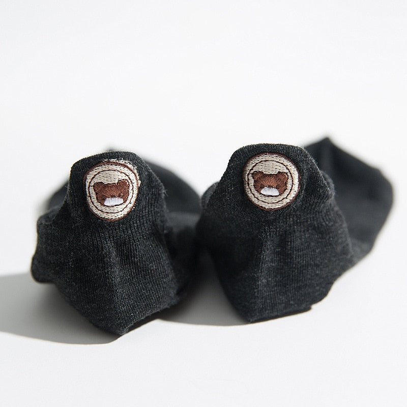Animal print socks funny cute korean style Socks - 1 Pair - Little Eudora