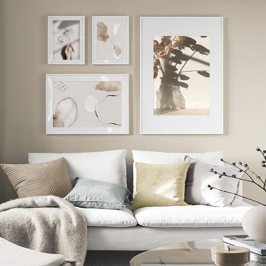 Geometric Dried Plants Wall Art - Little Eudora