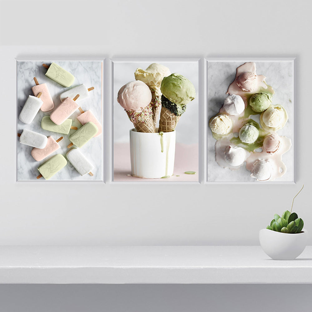 Ice Cream Wall Art - Little Eudora