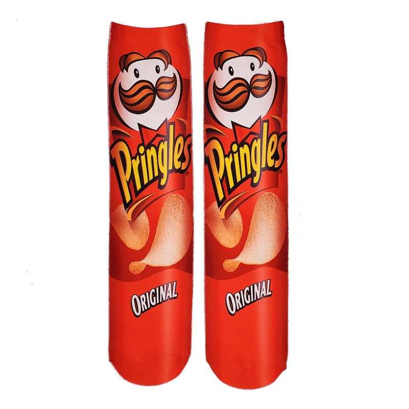 Snacks Cotton Socks - 1 Pair - Little Eudora