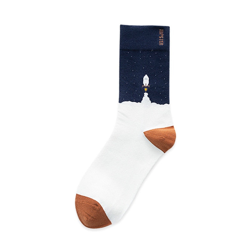 Harajuku funny Unisex Socks - 1 Pair - Little Eudora