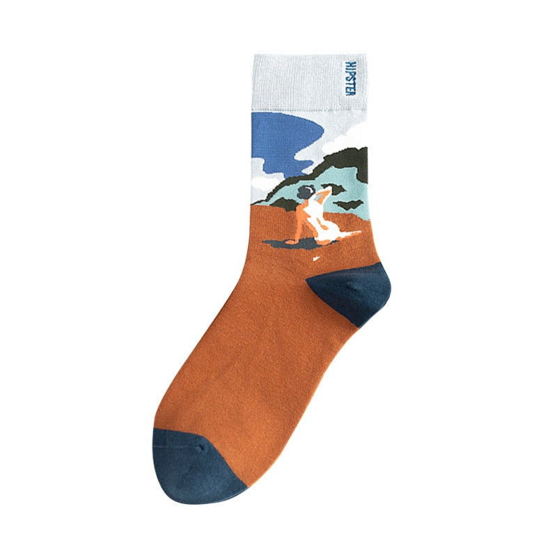 Harajuku funny Unisex Socks - 1 Pair - Little Eudora