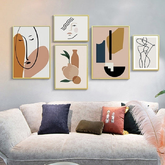 Scandinavia Nordic Geometric Abstract - Little Eudora