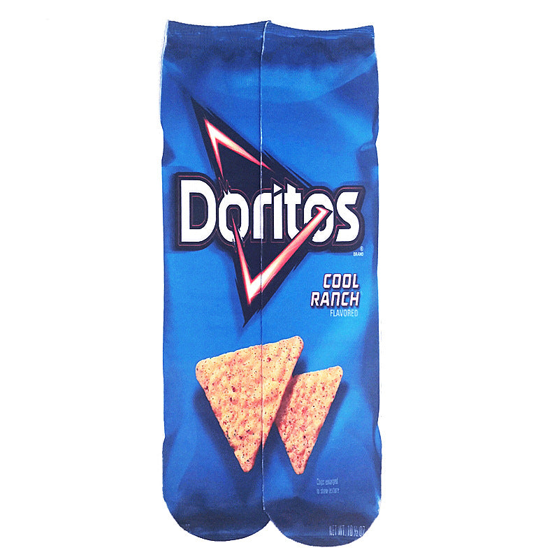 Snacks Cotton Socks - 1 Pair - Little Eudora