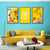 Yellow Theme Modern Nutrition Breakfast Wall Art - Little Eudora