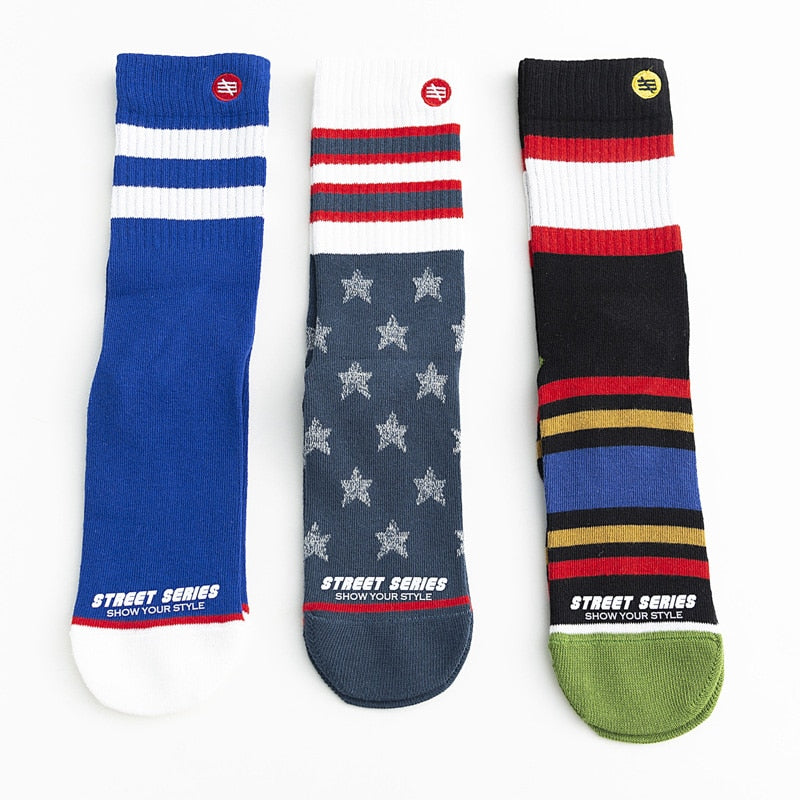 Unisex Street Fashion Happy Socks - 1 Pair - Little Eudora