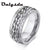 Stainless Steel Viking triangle love Ring vintage Hammer retro punk jewelry finger man engagement ring Boyfriend Gift OSR067