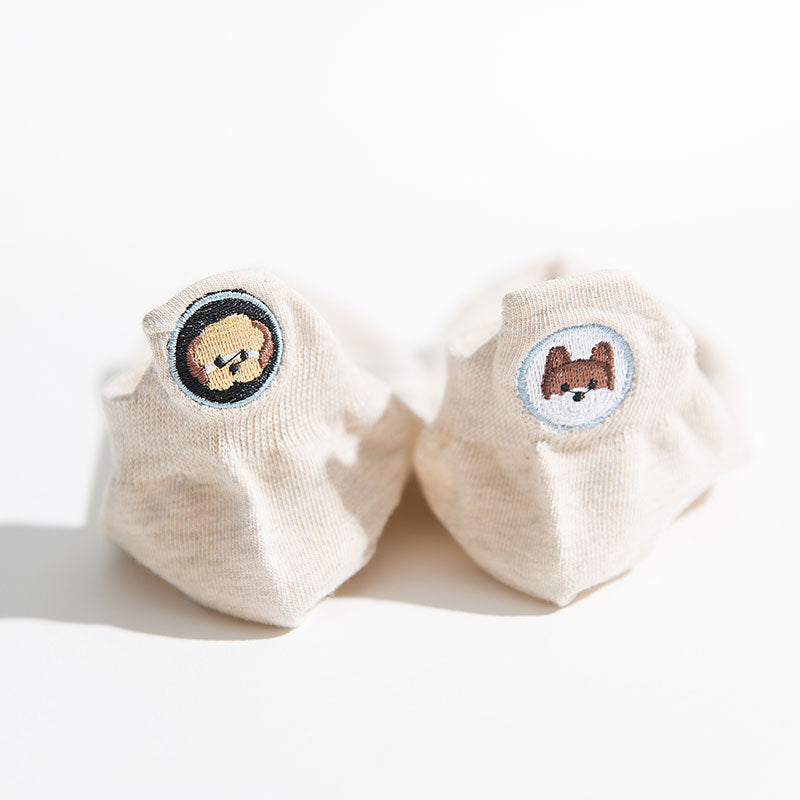 Animal print socks funny cute korean style Socks - 1 Pair - Little Eudora