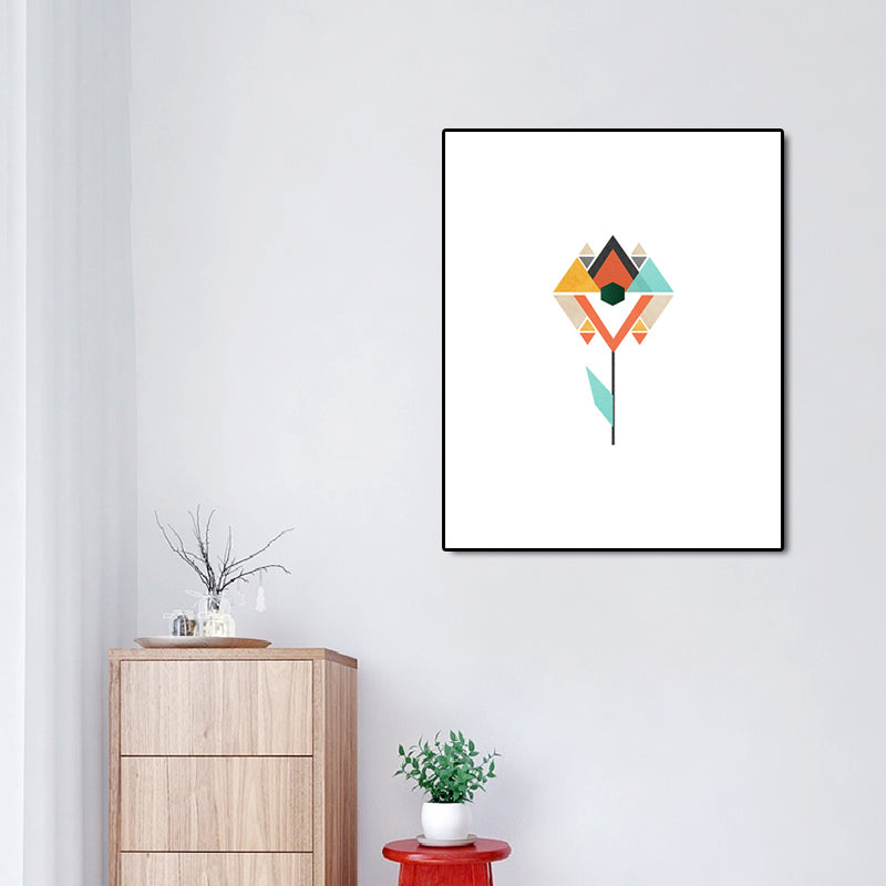 Geometric Multicolored Abstract Art - Little Eudora