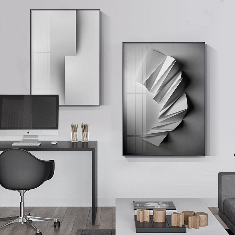 Abstract geometric Wall Art - Little Eudora