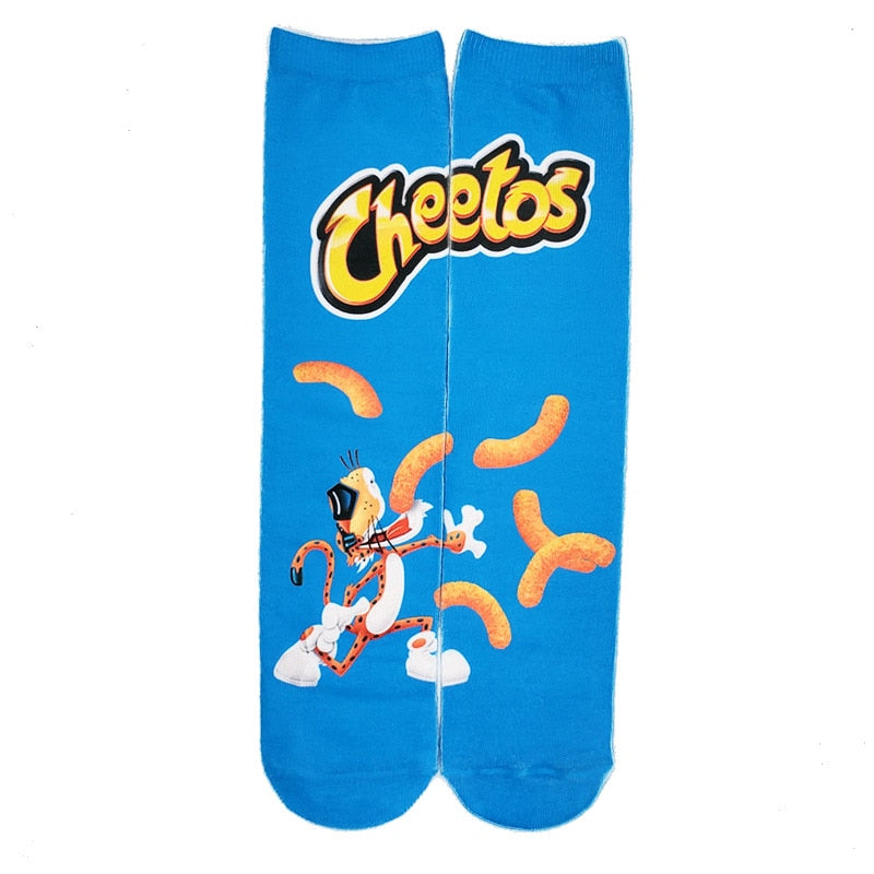 Snacks Cotton Socks - 1 Pair - Little Eudora