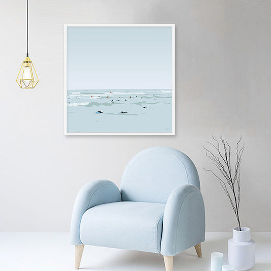 Abastract Swimming in Sea Landscape - Little Eudora