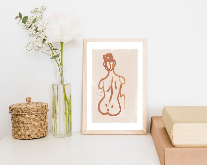 Boho abstract Wall Art - Little Eudora