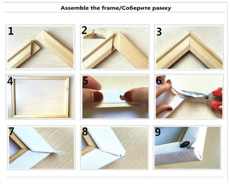 DIY Picture Frame Wood - Little Eudora
