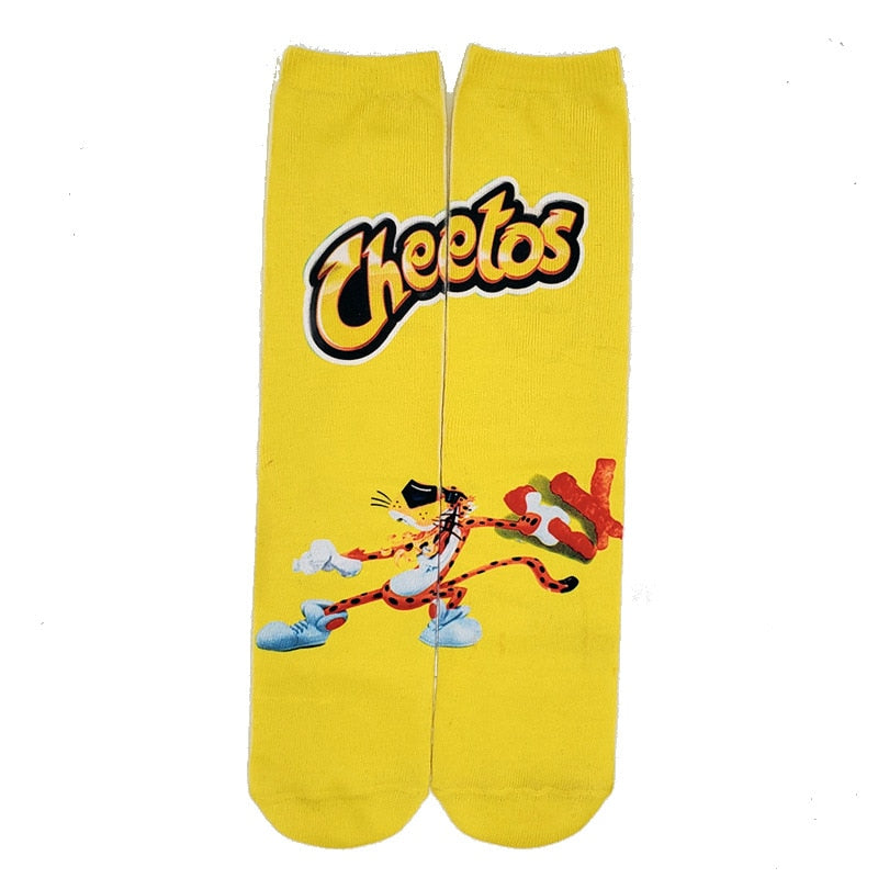 Snacks Cotton Socks - 1 Pair - Little Eudora