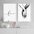 Black And White Holding Hands Wall Art - Little Eudora