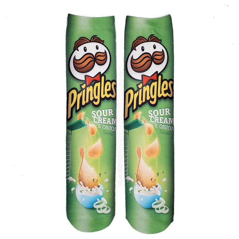 Snacks Cotton Socks - 1 Pair - Little Eudora