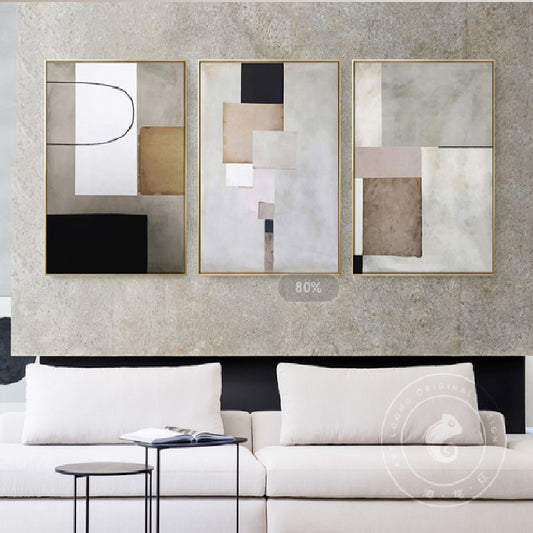 Geometric Fusion Wall Art - Little Eudora