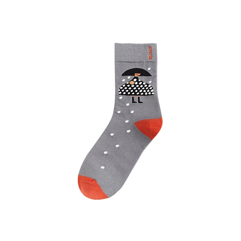 Harajuku funny Unisex Socks - 1 Pair - Little Eudora
