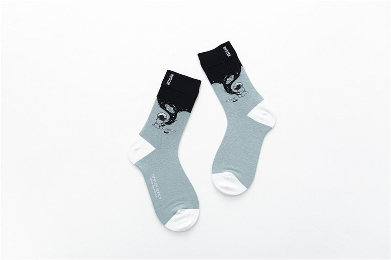 Unisex Painting Style Patterns Unisex Socks - 1 Pair - Little Eudora