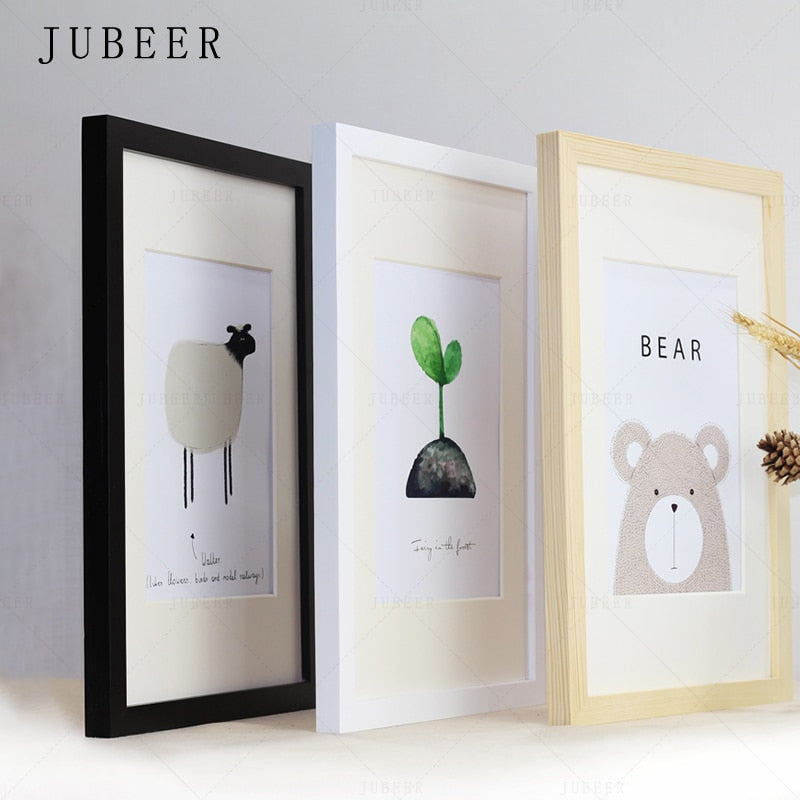 Nordic Simple Wooden Frame - Little Eudora