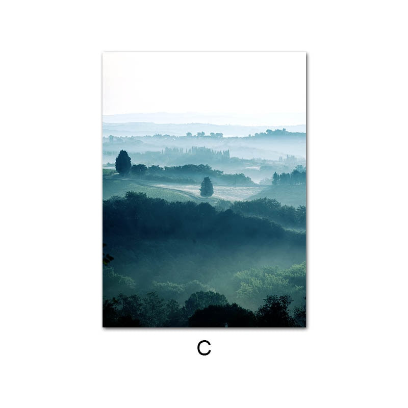 Dolomites Lake Nature Landscape Wall Art - Little Eudora