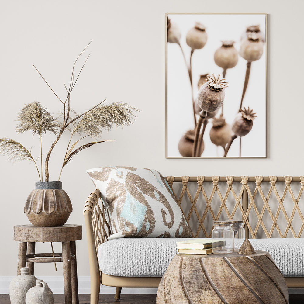 Wheat Plant Farm Quotes Wall Art - Little Eudora