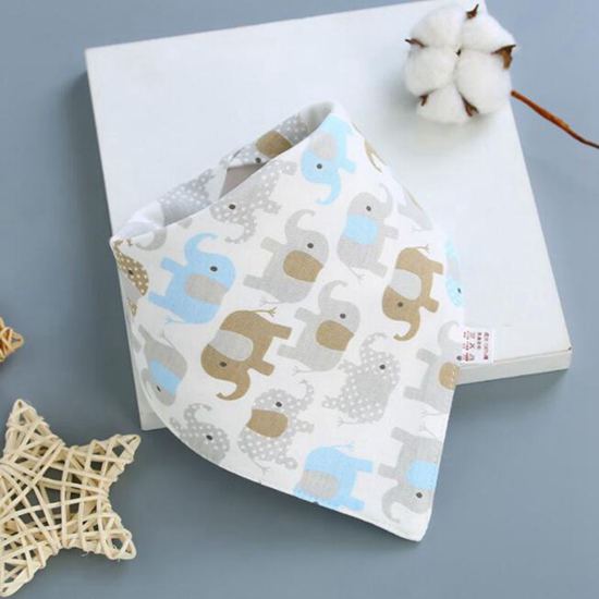 Dog Scarf Bandana Cotton Plaid Washable - Pet Accessories