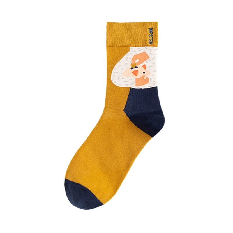 Harajuku funny Unisex Socks - 1 Pair - Little Eudora