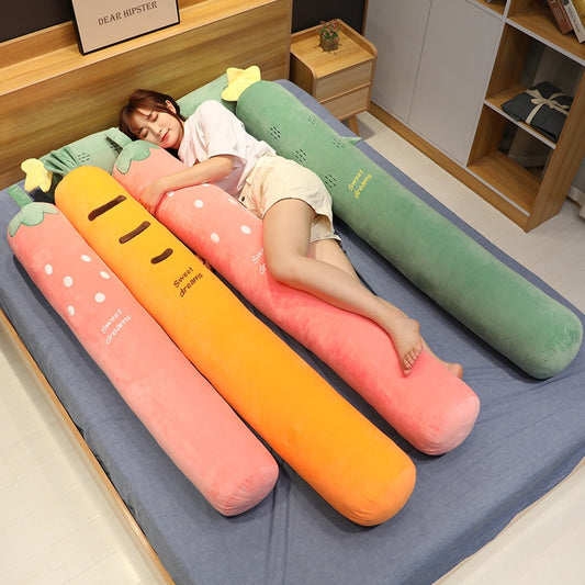 Simulation Plant Plush Toys Stuffed Cactus Strawberry Carrot Plush Super Soft Pillow Lovely Gift for Girl Gift Food Plush Pillow