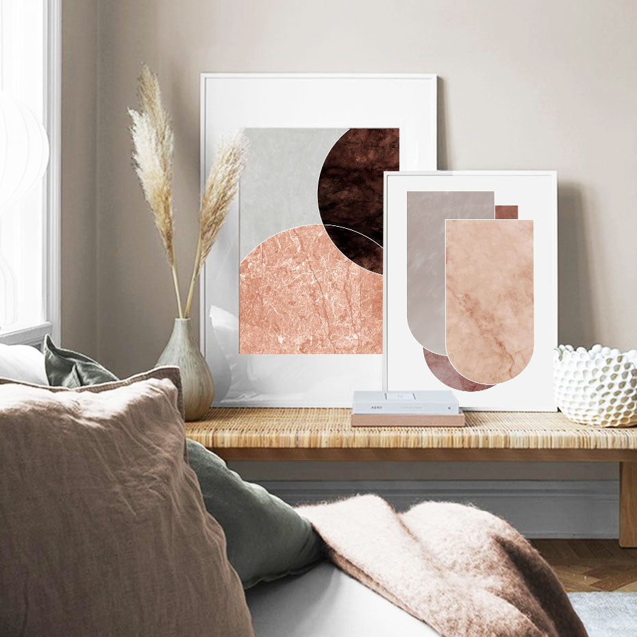 Boho Art Bohemian Style Marble - Little Eudora