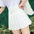 Popular Japanese Womens Plaid Tennis Skirt 