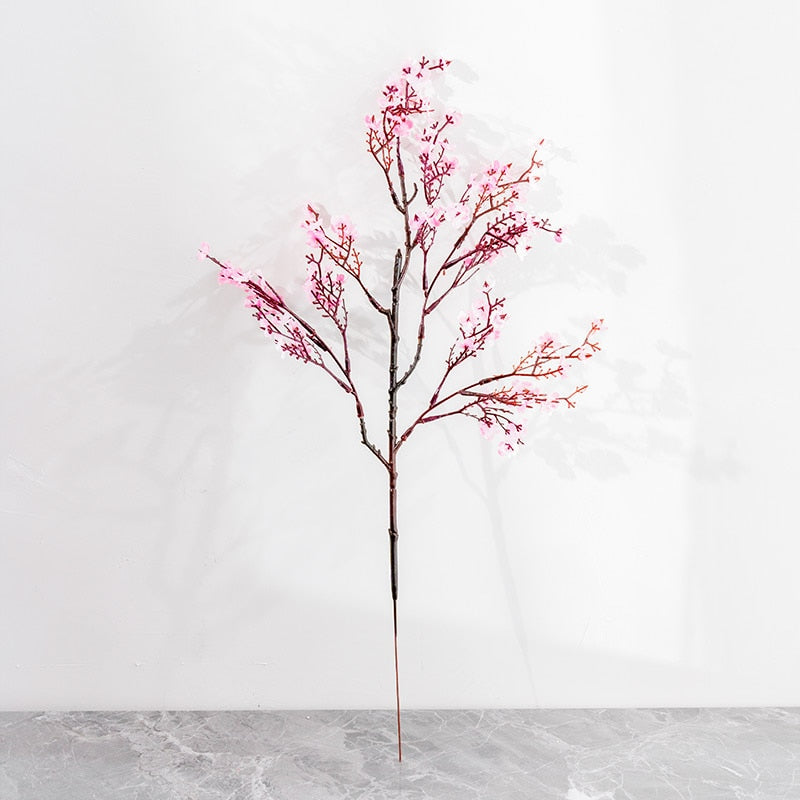 Gypsophila Artificial Flowers White Branch High Quality Babies Breath Fake Flowers Long Bouquet Home Wedding Decoration Autumn