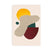 Abstract Scandinavia Geometric Wall Art